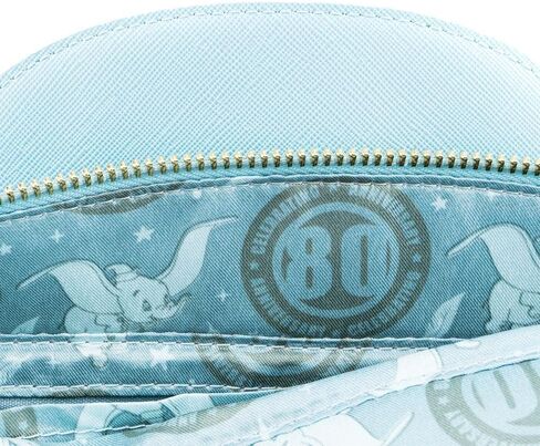Loungefly DISNEY DUMBO 80TH ANNIVERSARY TRAIN CAR CROSSBODY BAG WDTB2358, Blue in Saudi Arabia