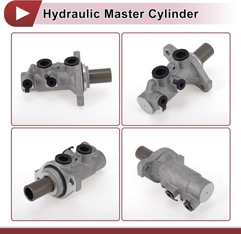 Brake Master Cylinder No.M630713/20990924 for Chevrolet Equinox 2010-2017 Hydraulic Master Cylinder Silver Tone Aluminum Alloy 1 Pc in Saudi Arabia