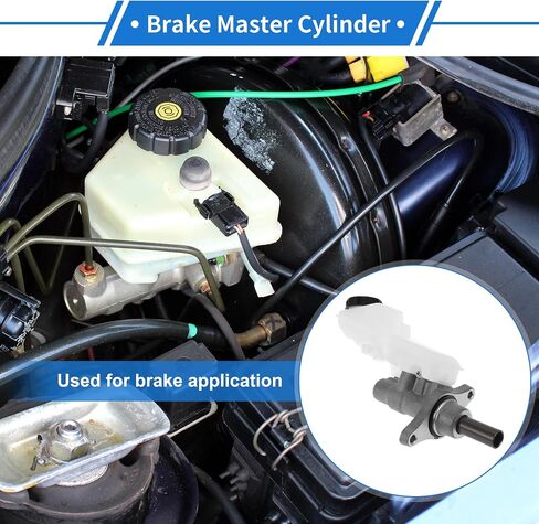 1 Pcs Brake Master Cylinder for Mazda 3 2014-2018 Durable Aluminum Alloy,Plastic Engine Compartment Hydraulic Master Cylinder with Reservoir in Saudi Arabia