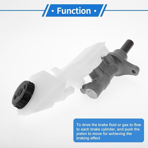 1 Pcs Brake Master Cylinder for Mazda 3 2014-2018 Durable Aluminum Alloy,Plastic Engine Compartment Hydraulic Master Cylinder with Reservoir in Saudi Arabia