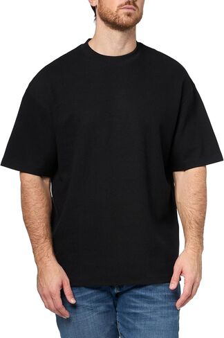 HUGO Men's Nuwaffle Cotton Blend Tshirt in Saudi Arabia