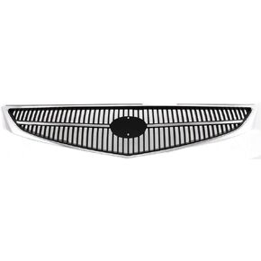 Garage-Pro Grille Assembly Compatible with 1999-2001 Toyota Solara Chrome Shell with Painted Black Insert in Kuwait