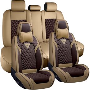Seat Covers for Mercedes-Benz Sprinter 3500 2017-2024,Car Seat Covers Front Seats,Car Seat Cover Waterproof,Car Seat Covers All Weather(Front, Brown Coffee) in Kuwait