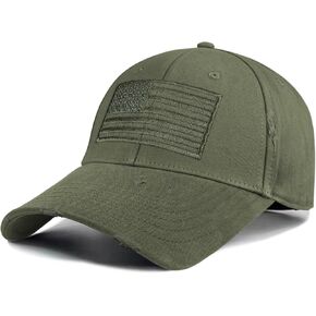 OUTDOOR SHAPING American Flag Embroidery Dad Hat - Soft Washed Cotton USA Army Tactical Operator Military for Men Women in Kuwait