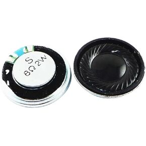 2pcs Mini Speaker 8 ohms 2 watt 2W 8R Speaker Diameter 28MM 2.8CM Thickness 5MM in Saudi Arabia