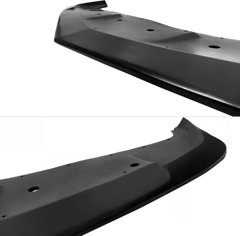 IKON MOTORSPORTS Front Bumper Lip, Compatible with Fits 2014-2015 Chevrolet Camaro V8 SS Z/28, AS Style Unpainted Black PU Polyurethane Air Dam Chin Spoiler Protector Splitter in Saudi Arabia