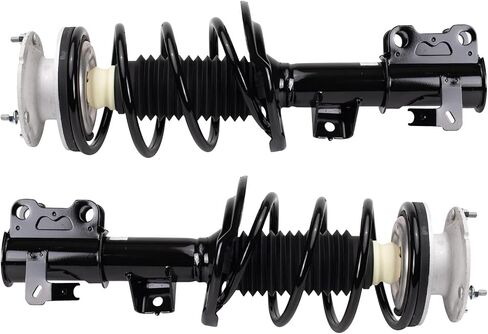 TRQ Front Strut & Coil Spring Assembly Set Driver & Passenger Sides Compatible with 13-19 Cadillac ATS in Saudi Arabia