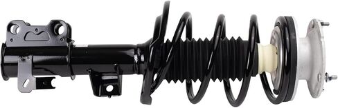 TRQ Front Strut & Coil Spring Assembly Set Driver & Passenger Sides Compatible with 13-19 Cadillac ATS in Saudi Arabia