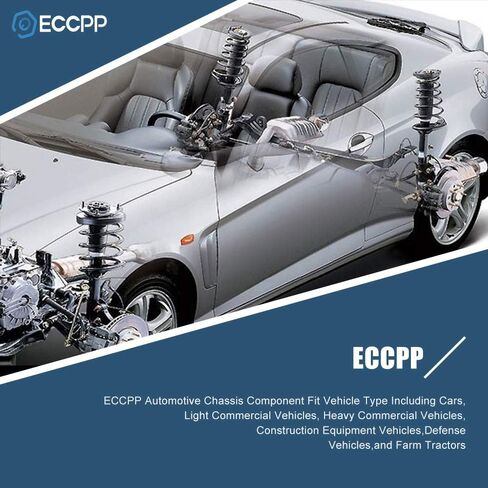 ECCPP دعامات كاملة أمامية وخلفية زوج تبختر ممتص الصدمات لـ 2005-2010 لسيارة Toyota Sienna مجموعة من 4 in Kuwait