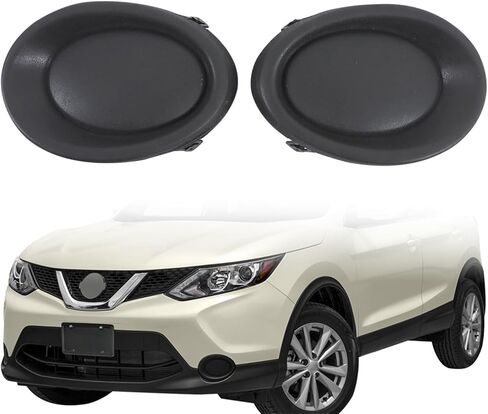 LABLT Front Side Fog Lamp Covers Bezels Set Replacement for Rogue Sport 2017 2018 2019 Fog Lights Cover Front Bumper Right Left Side Replacement for NI1038155 NI1039155 in Saudi Arabia
