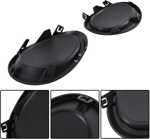 LABLT Front Side Fog Lamp Covers Bezels Set Replacement for Rogue Sport 2017 2018 2019 Fog Lights Cover Front Bumper Right Left Side Replacement for NI1038155 NI1039155 in Saudi Arabia