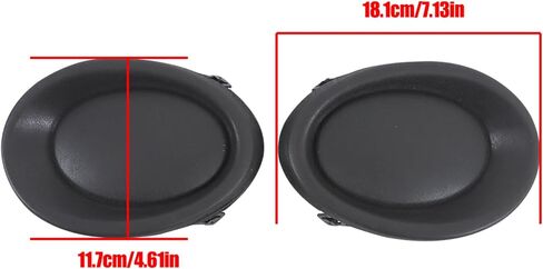 LABLT Front Side Fog Lamp Covers Bezels Set Replacement for Rogue Sport 2017 2018 2019 Fog Lights Cover Front Bumper Right Left Side Replacement for NI1038155 NI1039155 in Saudi Arabia