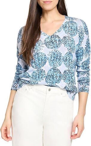 NIC+ZOE Women's Sand Dollar Supersoft Sweater in Saudi Arabia