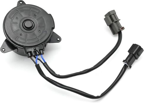 214871KA0E Radiator Fan Cooling Motor, Replacement for Versa 2012-2019 L4 1.6L, Replacement for Versa Note 2014-2019 L4 1.6L, Replaces 21487-1KA0B 21487-1KA0A in Saudi Arabia