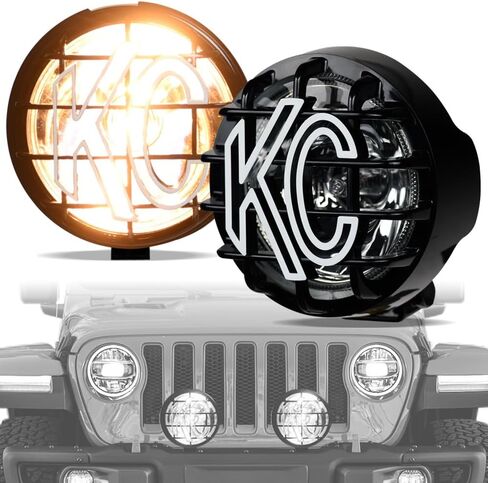 7422454677677 Universal 6 "100W Apollo Pro Spot Beam Halogen 4X4 على الطرق الوعرة KC HiLiTES أضواء الضباب in Saudi Arabia
