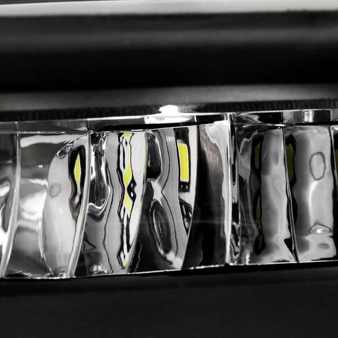 AKKON - Fits 2019-2024 Ram 1500 Pickup Truck [LED Type] Bumper Chrome Fog Lights Pair w/Wiring Harness Screw Switch in Saudi Arabia