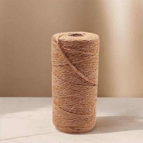 100M Jute Ropes – Premium 2mm Thick Natural Fiber Rope Ideal for Crafting, Gardening, Outdoor Activities, and More in Saudi Arabia