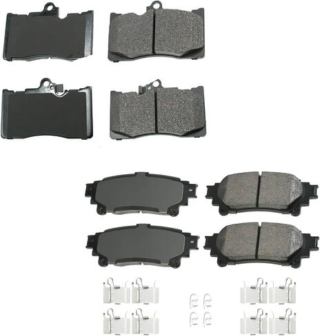 Akebono ProACT Front & Rear Ceramic Brake Pads Kit for GS200t GS350 IS300 RC350 in Saudi Arabia