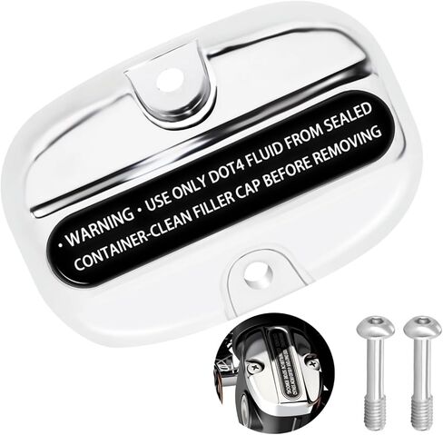 Black Rear Brake Master Cylinder Cover for Harley Touring Road King FLHR、Street Glide、Electra Glide 2008-2019 in Saudi Arabia