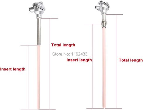 FTARP06 K Type 180mm Total 80mm Insert Probe Length Box Connection thermocouple Temperature Sensor WRN-122 WRN-132 in Saudi Arabia