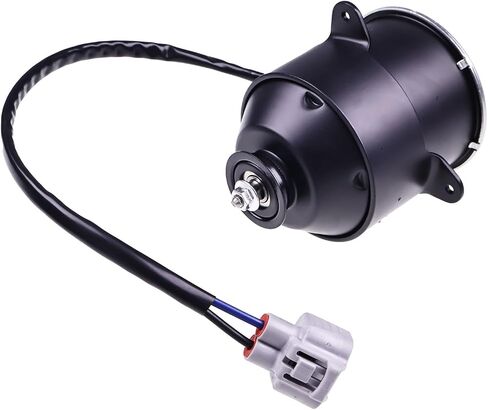 Left Radiator Fan Motor Driver Side 16363-50030 Compatible with Lexus LS430 4.3L 2001-2006 in Saudi Arabia