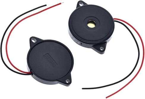 1PCS 30X5.5MM Enclosed Piezo Passive Buzzer Element W/Wires AT3040 in Saudi Arabia