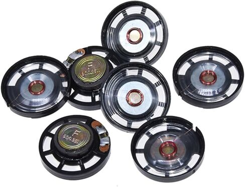 100 قطعة 10 قطعة مكبر صوت صغير 8R 0.25 واط قطر 2.9 سنتيمتر 29 مللي متر 8 Ω 0.25 واط مكبر صوت دائري الطنان لتقوم بها بنفسك (29 مللي متر 8R 10 قطعة) in Saudi Arabia