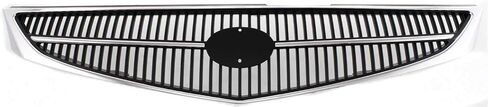 Garage-Pro Grille Assembly Compatible with 1999-2001 Toyota Solara Chrome Shell with Painted Black Insert in Saudi Arabia