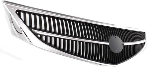 Garage-Pro Grille Assembly Compatible with 1999-2001 Toyota Solara Chrome Shell with Painted Black Insert in Saudi Arabia