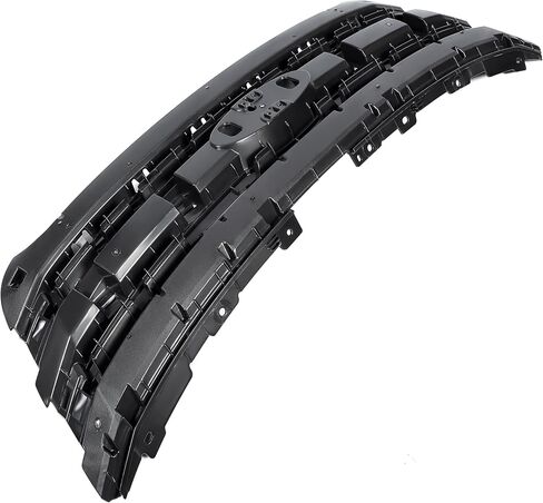 HECASA Grille Grill Shell متوافق مع 2011-2015 Ford Explorer 2013-2015 Ford Police Interceptor Utility BB5Z8A284AA FO1223118 ممتص الصدمات غطاء الشواية يدعم الأسود in Kuwait
