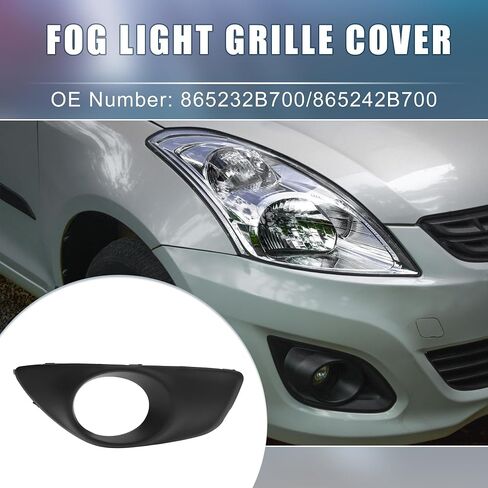 Front Left Right Fog Light Grille Cover Trim No.865232B700/865242B700 for Hyundai Santa Fe 2010-2012 1 Pair in Saudi Arabia