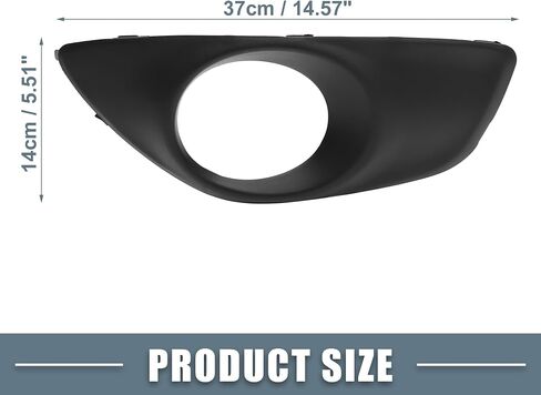 Front Left Right Fog Light Grille Cover Trim No.865232B700/865242B700 for Hyundai Santa Fe 2010-2012 1 Pair in Saudi Arabia