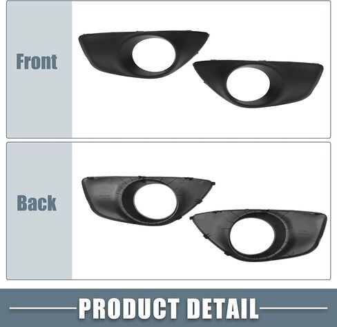 Front Left Right Fog Light Grille Cover Trim No.865232B700/865242B700 for Hyundai Santa Fe 2010-2012 1 Pair in Saudi Arabia