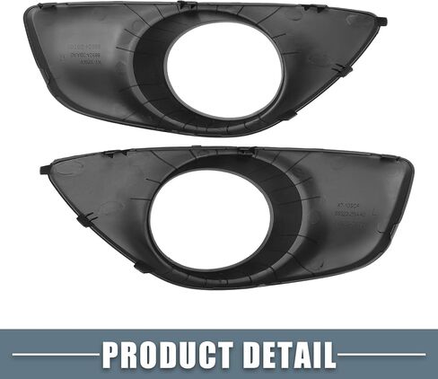Front Left Right Fog Light Grille Cover Trim No.865232B700/865242B700 for Hyundai Santa Fe 2010-2012 1 Pair in Saudi Arabia