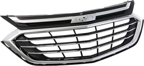 KARPAL Front Bumper Upper Grille w/Chrome Trim 84150738 Compatible with 2018 2019 2020 2021 Chevrolet Equinox in Saudi Arabia