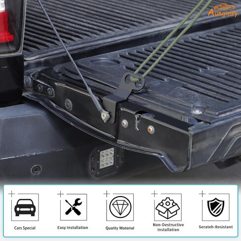 Car Tailgate Tie Down Anchor Bed Cleat Compatible with Toyota Tundra 2014-2021 Heavy Duty Truck Tailgate Bed Tie Down Anchors Rings Trailers Hook Cargo Bolt Pickups Load Anchor Replacement Accessories in Kuwait