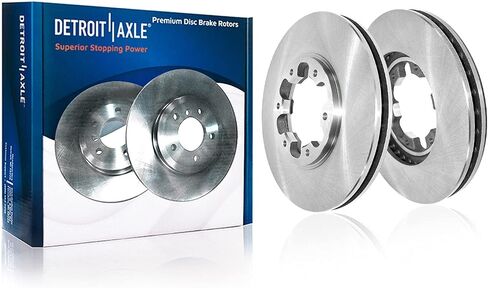 Detroit Axle - Front Brake Kit for 2003-2004 Nissan Frontier 2000-04 Xterra Disc Brake Rotors Ceramic Brakes Pads 2000 2001 2002 2004 Replacement: 11.13" inch Rotor in Saudi Arabia