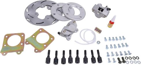 HOLDWELL Front Disc Brake Conversion Kit Compatible with Honda Foreman 400/450 4x4 Rancher 350 4x4 Rubicon 500 4x4 Rincon 650 4x4 All Years Fourtrax 300 4x4 1992-1999 in Saudi Arabia