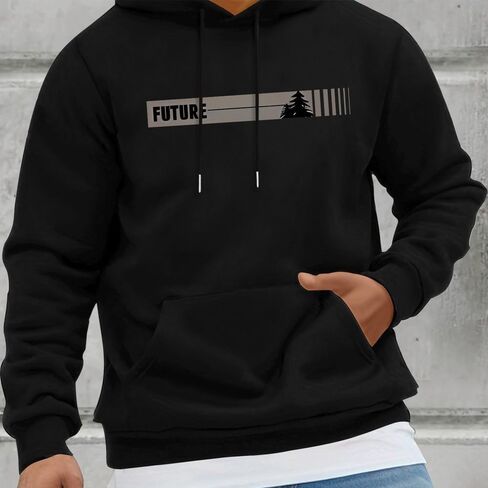 Hoodies Sweatshirts Long Sleeve Fashion Pullover Hoodies with Drawstring and Pockets - Stylish and Comfortable in Saudi Arabia