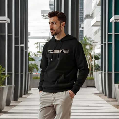 Hoodies Sweatshirts Long Sleeve Fashion Pullover Hoodies with Drawstring and Pockets - Stylish and Comfortable in Saudi Arabia