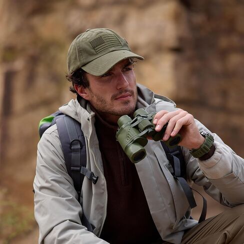 OUTDOOR SHAPING American Flag Embroidery Dad Hat - Soft Washed Cotton USA Army Tactical Operator Military for Men Women in Kuwait