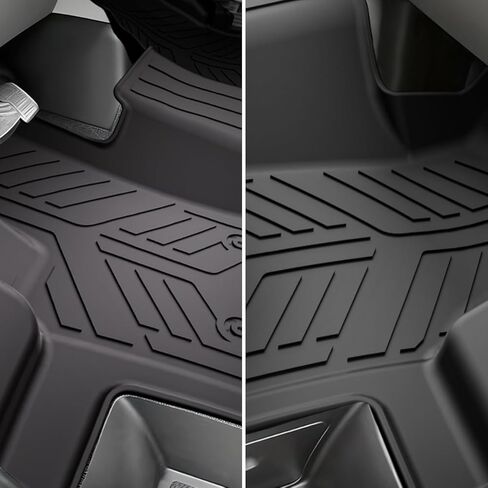 Car Floor Mats for Ford Bronco 4 Door 2025 2024-2021 Accessories,TPE All Weather Protection Floor Mats, Custom Fit 1st&2nd Row Car Floor Liners Set(Not for 2 Door & Sport),Black in Kuwait