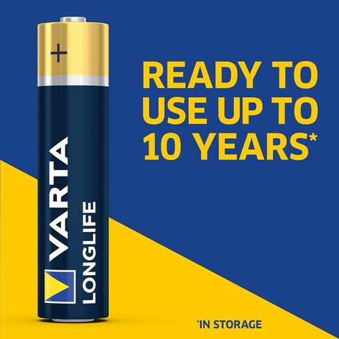 بطاريات VARTA Longlife AA (100 حزمة)، بطارية قلوية مزدوجة A in Kuwait