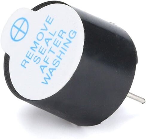 10pcs 5V Active Buzzer Alarm Sounder Speaker Electromagnetic Height 9.5mm in Saudi Arabia