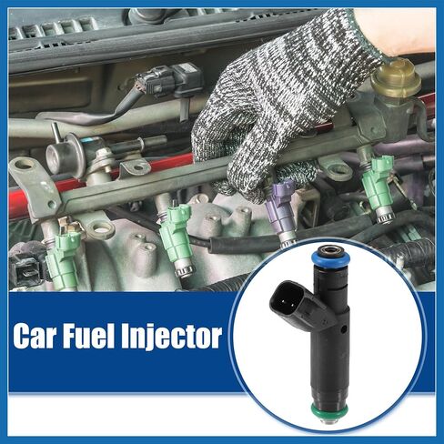 استبدال فوهة حاقن وقود السيارة مناسب لفورد موستانج 3.8L 3.9L V6 2002-2004 - حزمة من 6 قطع بديلة باللون الأسود in Kuwait