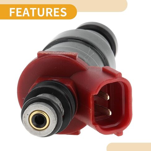 4 Pcs No.G60913250 Fuel Injector for Mazda B2600 2.6 1991-1993 for Mazda MPV Passenger 2.6 1991-1994 Car Engine Flow Match Fuel Nozzle Replacement in Saudi Arabia