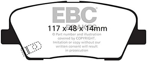 EBC Brakes DP31806C Red stuff Brake Pads in Saudi Arabia