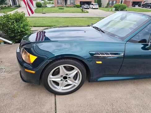iJDMTOY عدسة مدخنة كهرمانية كاملة LED شريط مصابيح جانبية للحاجز متوافقة مع 1996-02 BMW Z3 Roadster المكشوفة، Z3-M كوبيه، مدعومة بـ 40-SMD LED، استبدل OEM العنبر/العلامات الجانبية الشفافة in Saudi Arabia