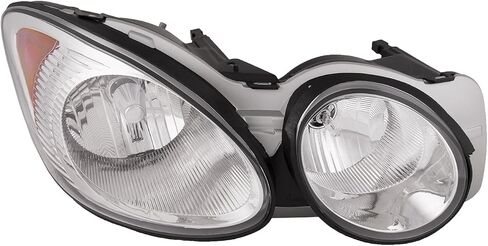 HEADLIGHTSDEPOT Chrome Housing Halogen Headlight Compatible With Buick LaCrosse 2005-2007 Includes Right Passenger Side Headlamp in Saudi Arabia