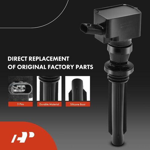 A-Premium Set of 6 Ignition Coil Pack and Iridium Spark Plugs Compatible with Jaguar F-Pace 2017-2020, XF 2013-2019, XJ 2013-2019, XE 2017-2019, F-Type 2014-2020, 3.0L in Saudi Arabia